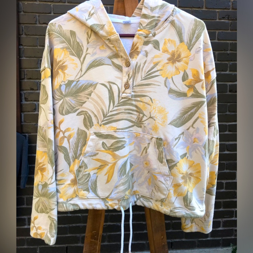Old Navy Floral Hoodie Small